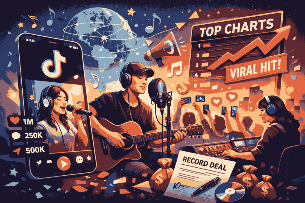 Media Sosial Industri Musik 2026 Menjadi Kunci Viralitas