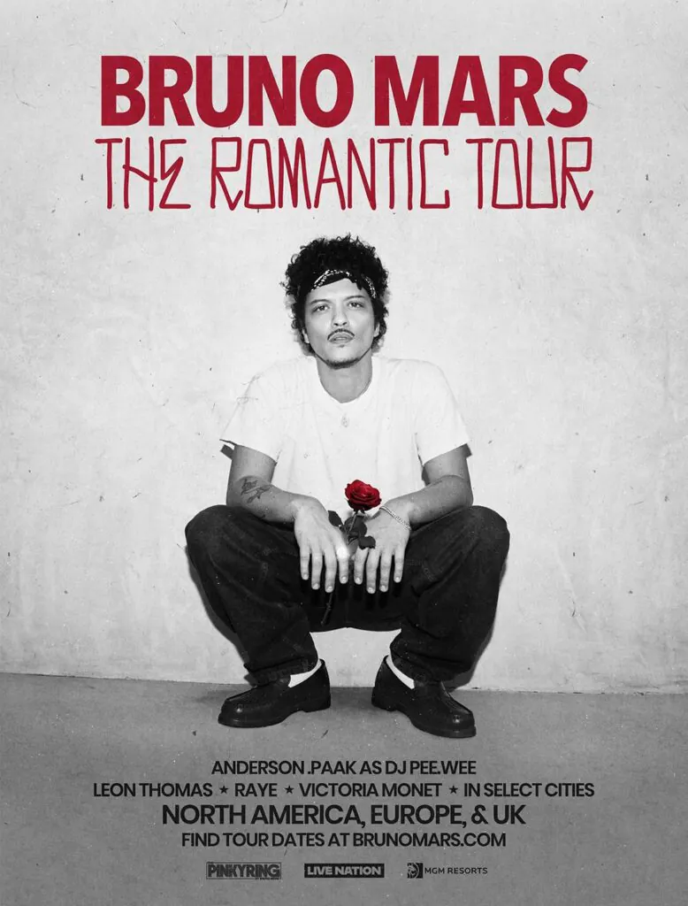 Single Terbaru Bruno Mars 2026 Puncaki Radio Seluruh Dunia